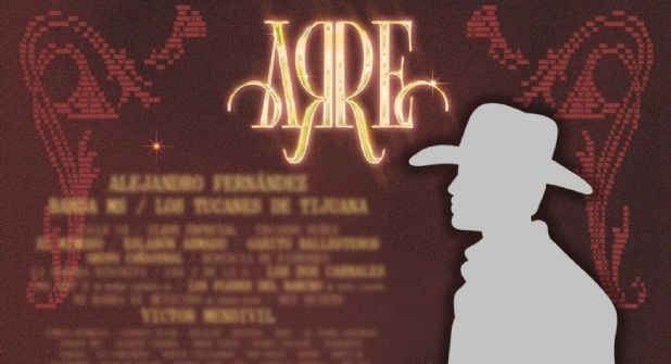 Cartel Festival Arre 2026: Alejandro Fernández y Banda MS encabezan el evento