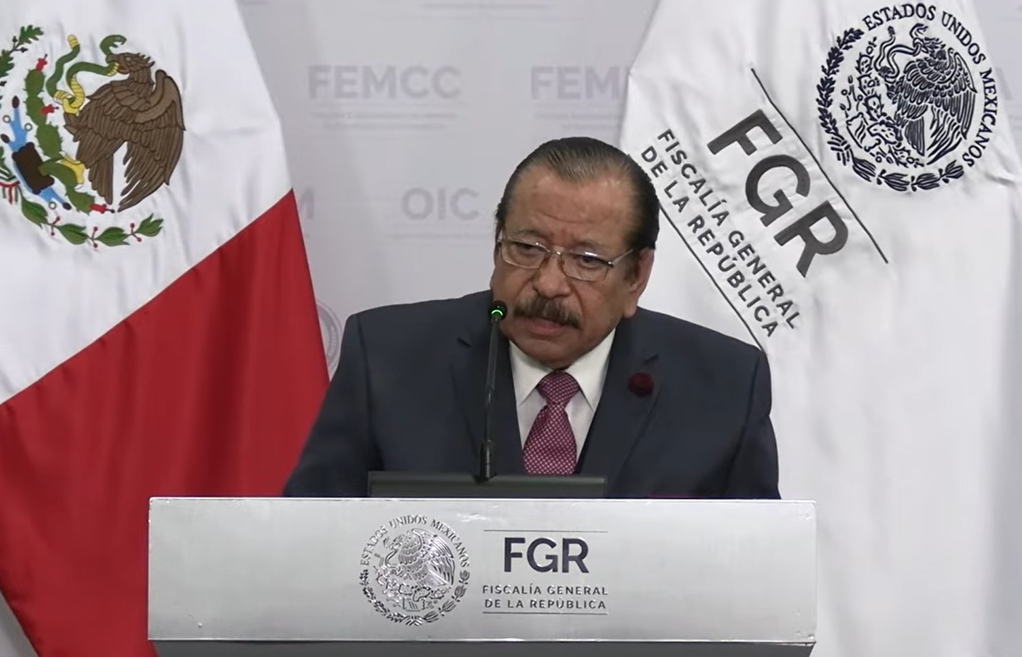 FGR exhibe carencias de Estados Unidos en solicitud de captura internacional