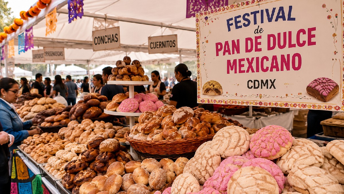 Una fiesta de sabores: así llega a CDMX el primer festival del pan dulce mexicano